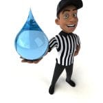 3d water drop holder