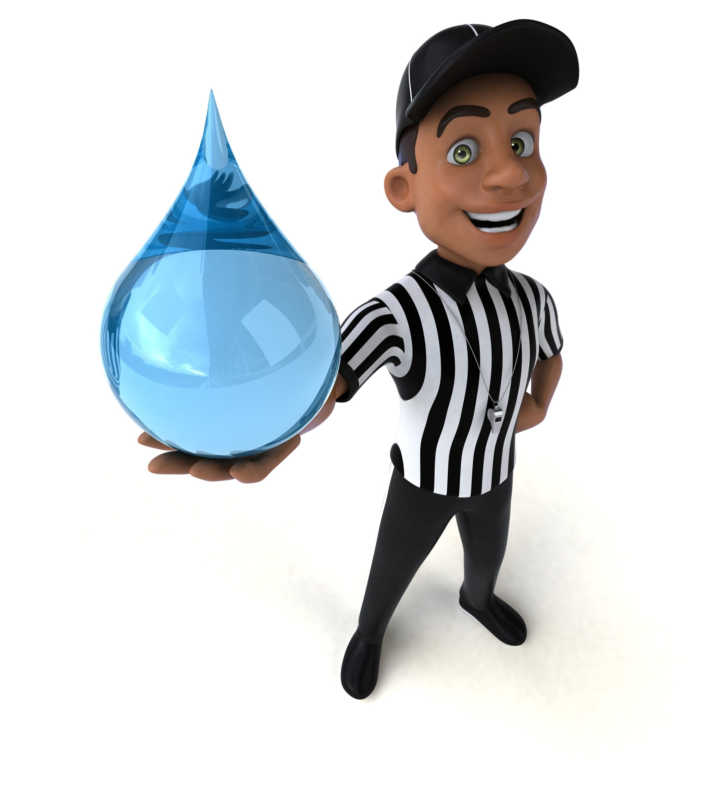 3d water drop holder